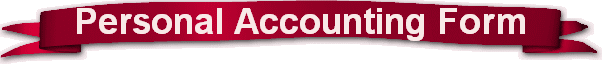 Personal Accounting Form